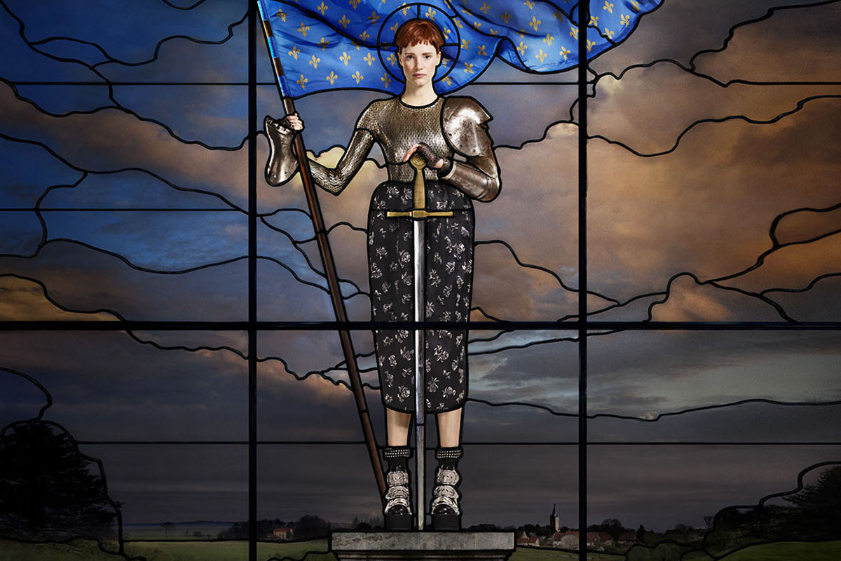 Jessica Chastain as Joan of Arc